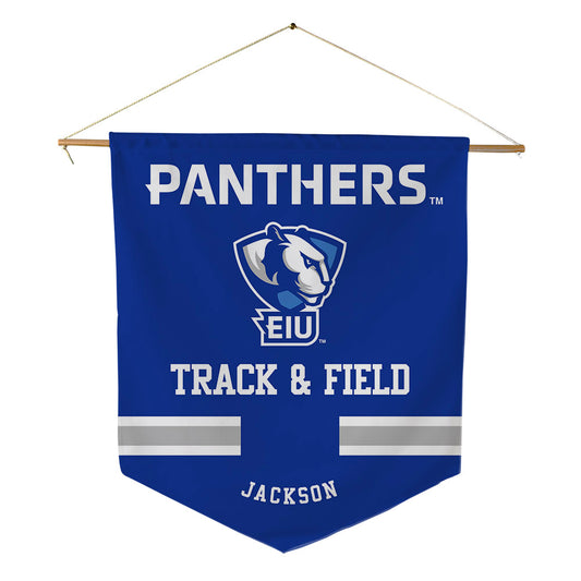 EIU - NCAA Men's Track & Field : lsrael Jackson - Pennant - 18" x 21"-0