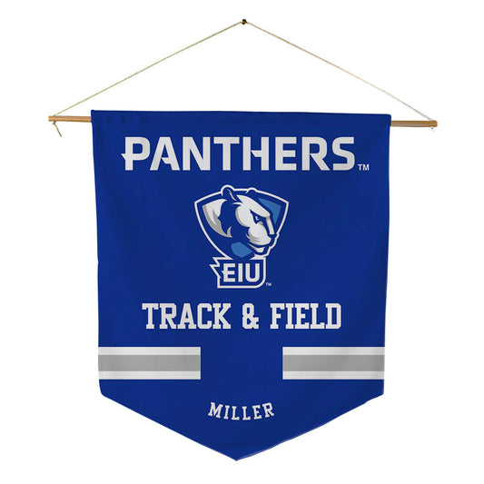 EIU - NCAA Men's Track & Field : Tyler Miller - Pennant - 18" x 21"-0