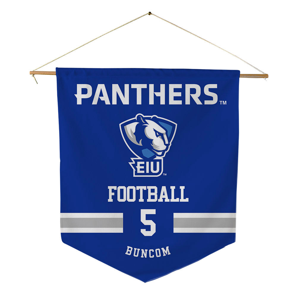 EIU - NCAA Football : Surahz Buncom - Pennant - 18" x 21"-0