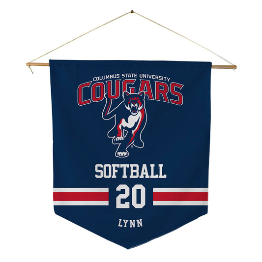 Columbus State - NCAA Softball : Holly Lynn - Pennant - 18" x 21"-0