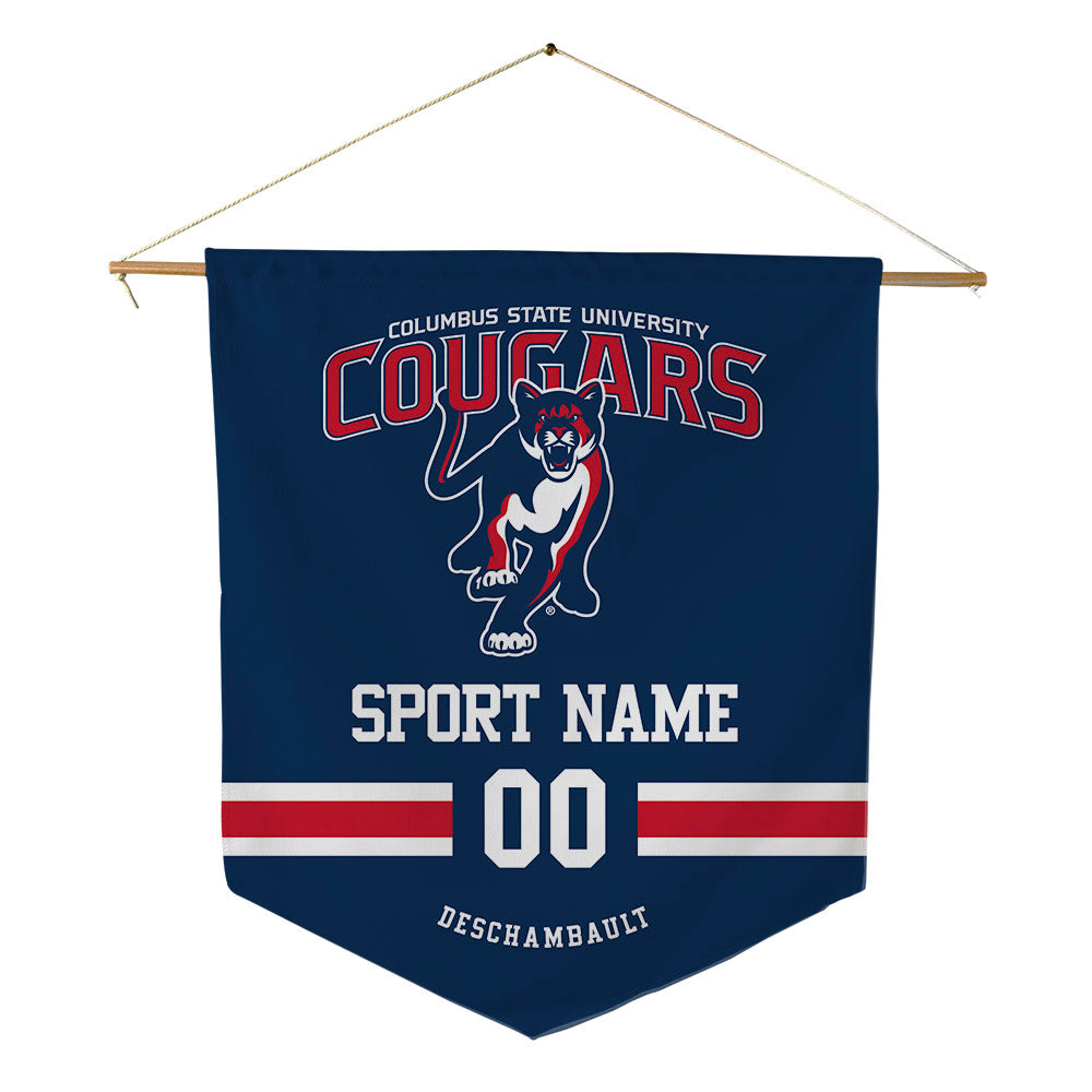 Columbus State - NCAA Softball : Hanna Deschambault - Pennant - 18" x 21"-0