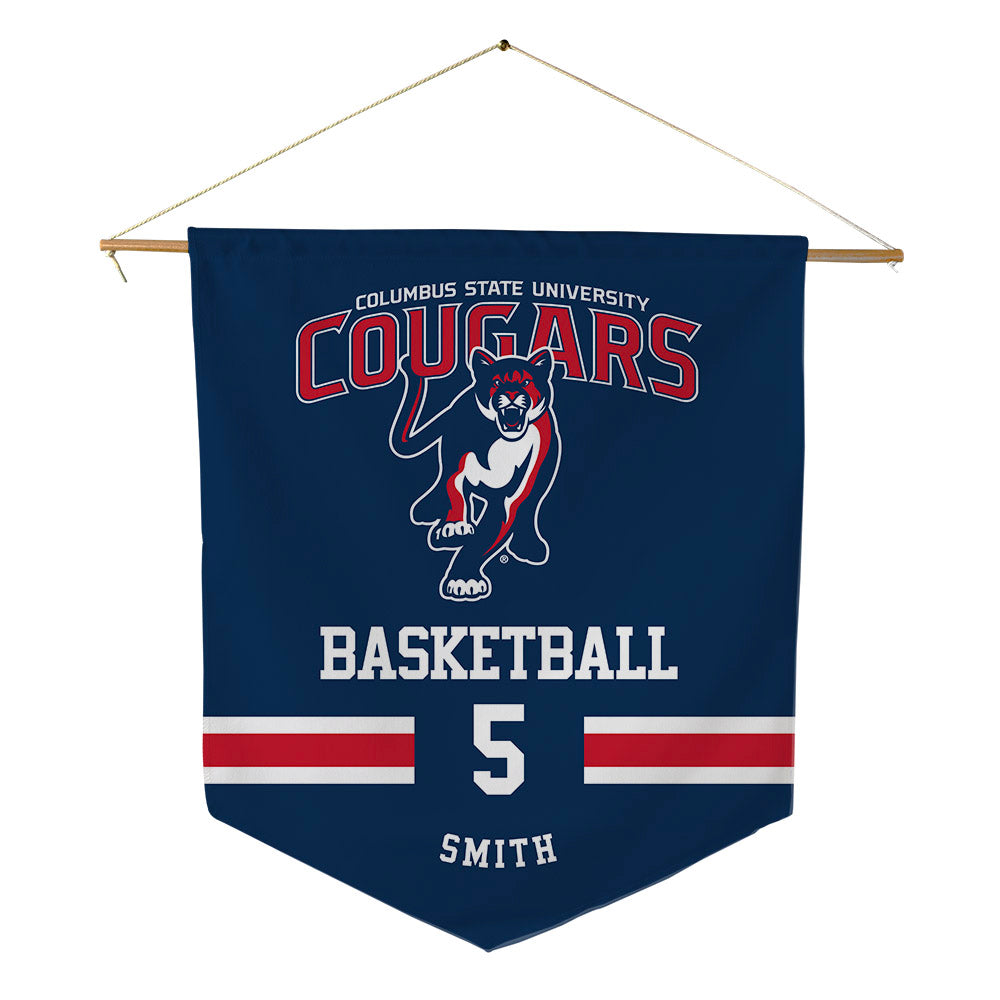 Columbus State - NCAA Men's Basketball : Aaron Smith - Pennant - 18" x 21"-0