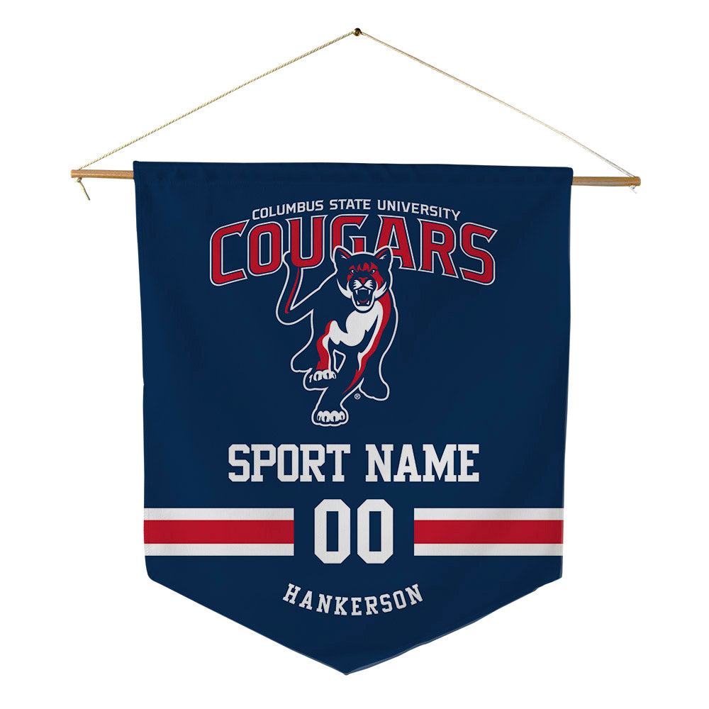 Columbus State - NCAA Women's Basketball : Alyssa Hankerson - Pennant - 18" x 21"-0
