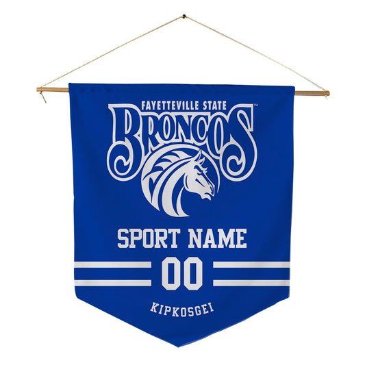 Fayetteville State - NCAA Men's Cross Country : Romeo Kipkosgei - Pennant - 18" x 21"-0