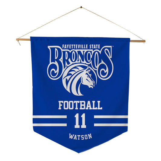 Fayetteville State - NCAA Football : Kadynce Watson - Pennant - 18" x 21"-0