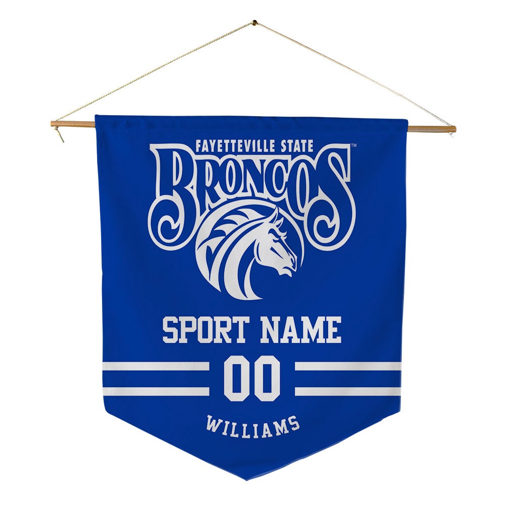 Fayetteville State - NCAA Men's Basketball : Rell Williams - Pennant - 18" x 21"-0