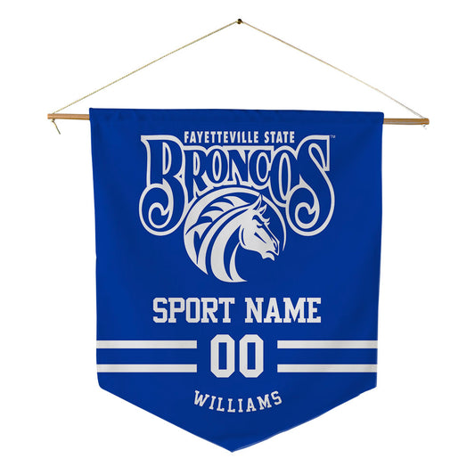 Fayetteville State - NCAA Men's Basketball : Rell Williams - Pennant - 18" x 21"-0