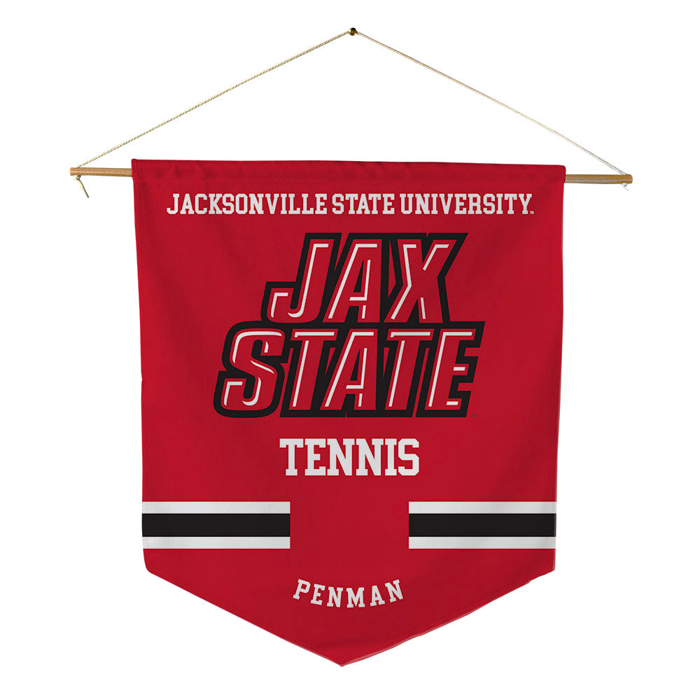 Jax State - NCAA Men's Tennis : Charles Penman - Pennant - 18" x 21"-0