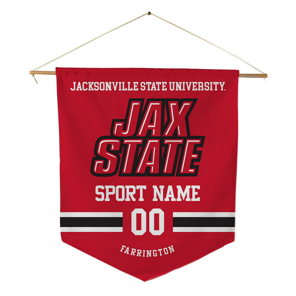Jax State - NCAA Football : Lucas Farrington - Pennant - 18" x 21"-0