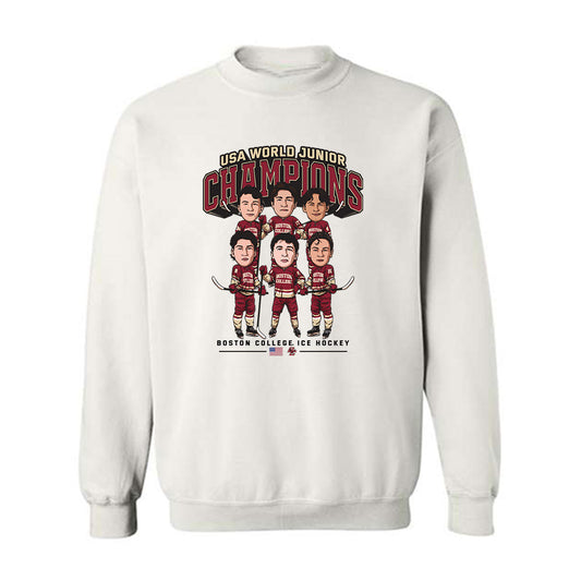 Boston College - NCAA Men's Ice Hockey : - Crewneck Sweatshirt-0