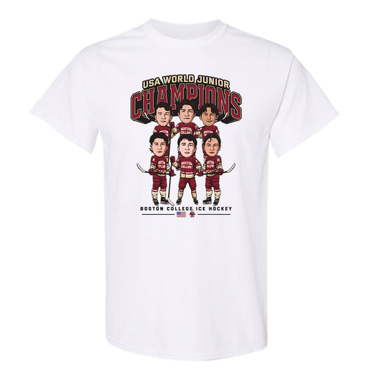 Boston College - NCAA Men's Ice Hockey : - T-Shirt-0