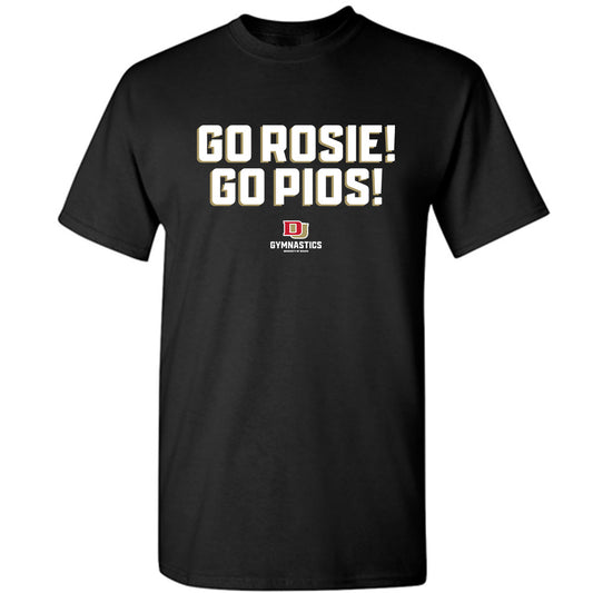 DU - NCAA Women's Gymnastics : Rosie Casali - T-Shirt-0