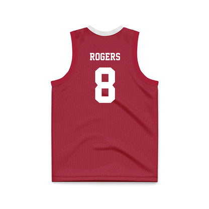 Oklahoma - NCAA Men's Basketball : Kai Rogers - Basketball Jersey-1