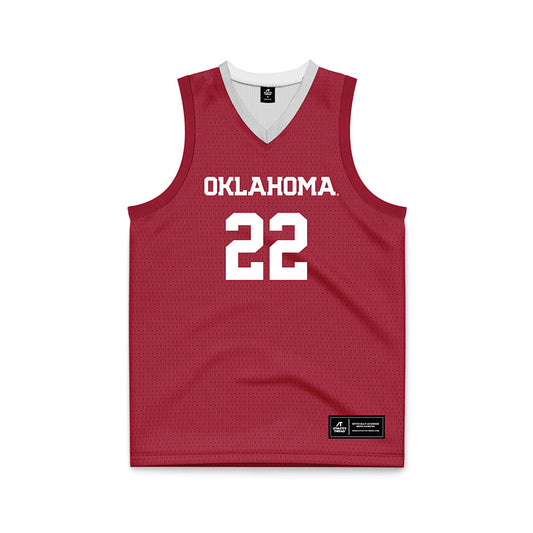 Oklahoma - NCAA Men's Basketball : Kuol Atak - Basketball Jersey-0