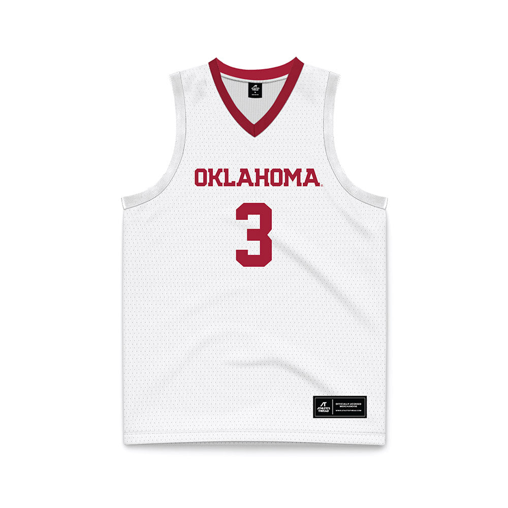 Oklahoma - NCAA Men's Basketball : Jeff NwankwoBasketball Jersey-0