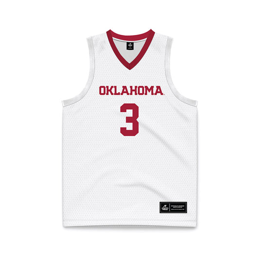 Oklahoma - NCAA Men's Basketball : Jeff NwankwoBasketball Jersey-0