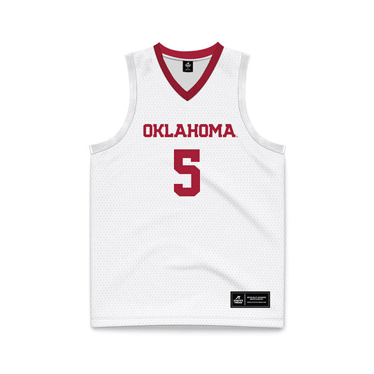 Oklahoma - NCAA Men's Basketball : Mohamed WagueBasketball Jersey-0