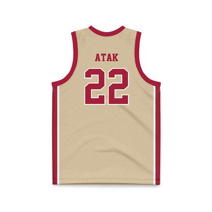 Oklahoma - NCAA Men's Basketball : Kuol Atak - Basketball Jersey-1