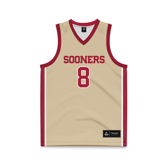 Oklahoma - NCAA Men's Basketball : Kai Rogers - Basketball Jersey-0