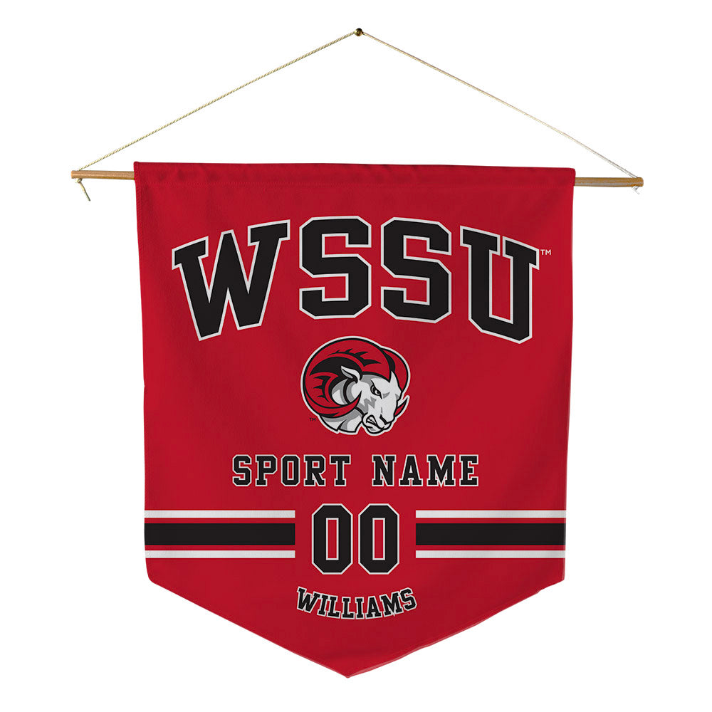 WSSU - NCAA Football : Nehemiah Williams - Pennant - 18" x 21"-0