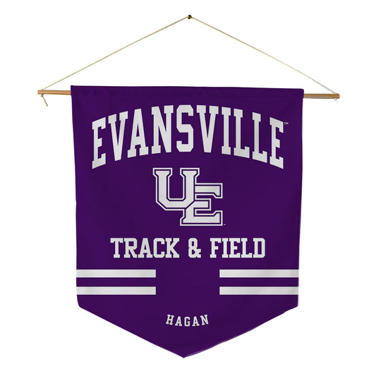 Evansville - NCAA Women's Track & Field : Mallory Hagan - Pennant - 18" x 21"-0
