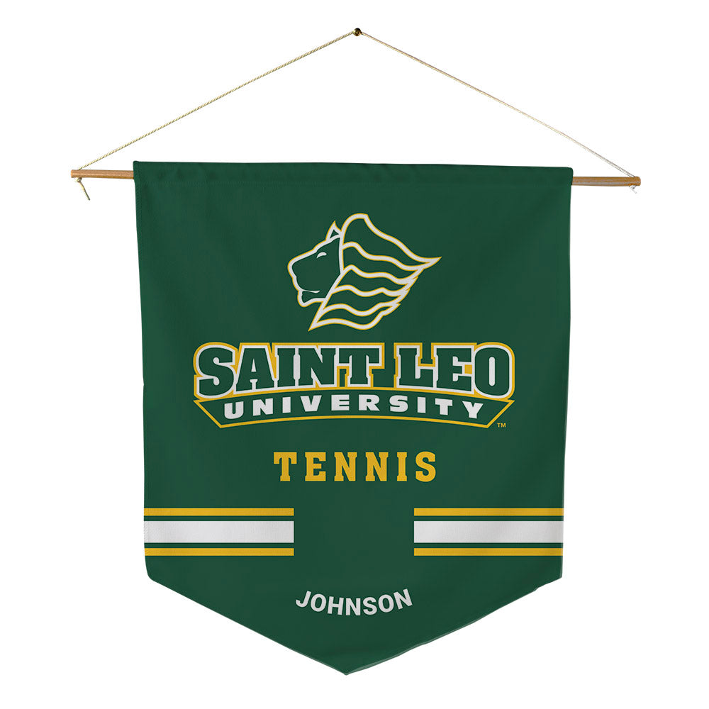 Saint Leo - NCAA Women's Tennis : Sophia Johnson - Pennant - 18" x 21"-0