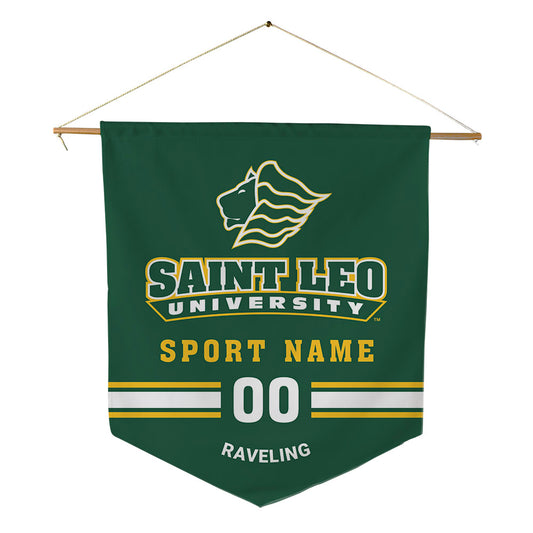 Saint Leo - NCAA Men's Cross Country : Sawyer Raveling - Pennant - 18" x 21"-0
