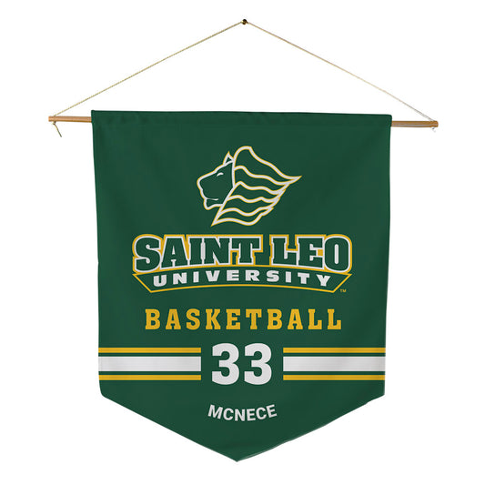 Saint Leo - NCAA Women's Basketball : Macie McNece - Pennant - 18" x 21"-0