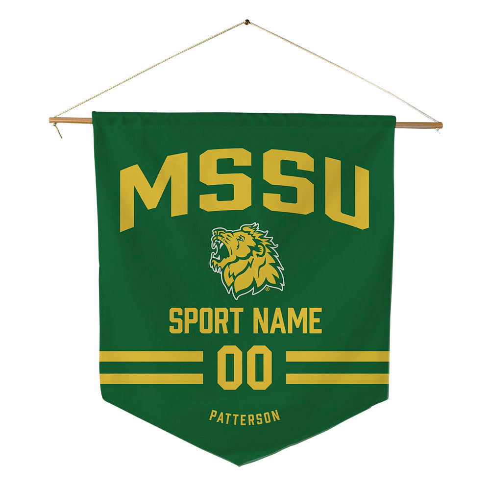 MSSU - NCAA Men's Golf : Sam Patterson - Pennant - 18" x 21"-0