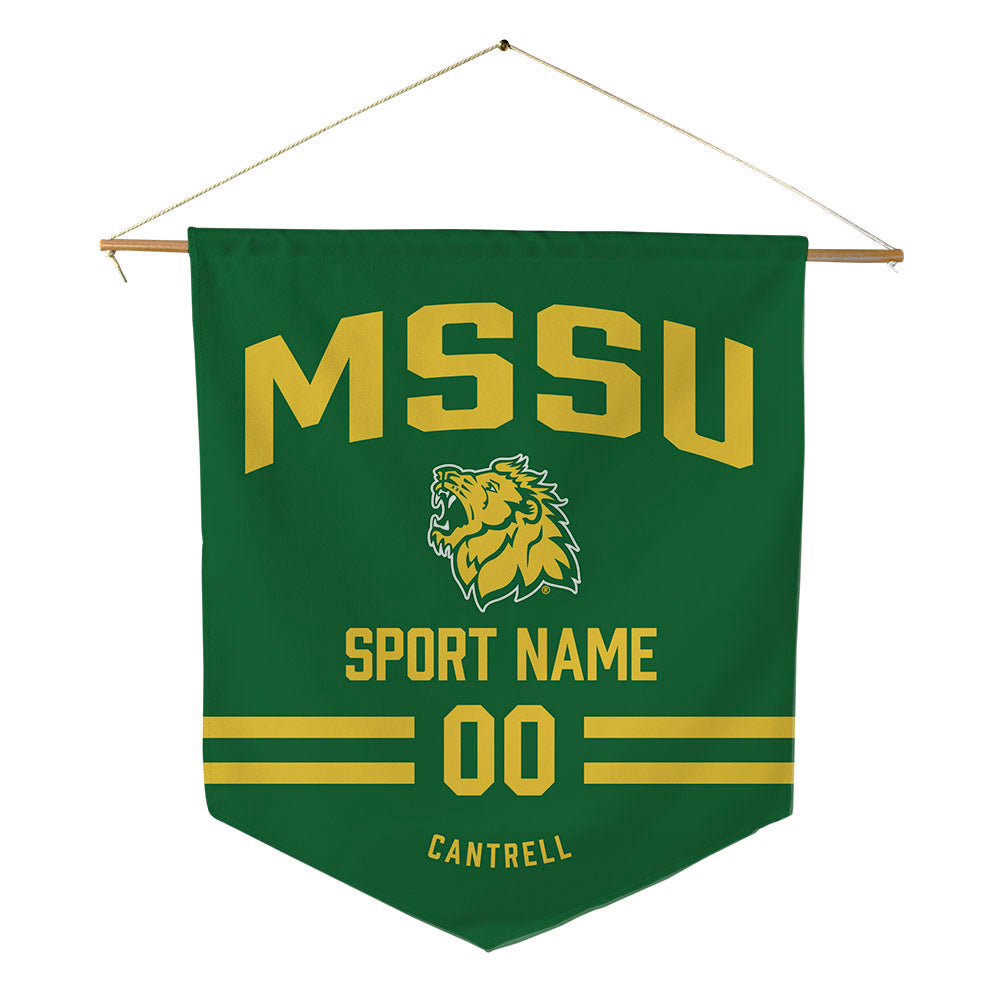 MSSU - NCAA Women's Cross Country : Anna Cantrell - Pennant - 18" x 21"-0