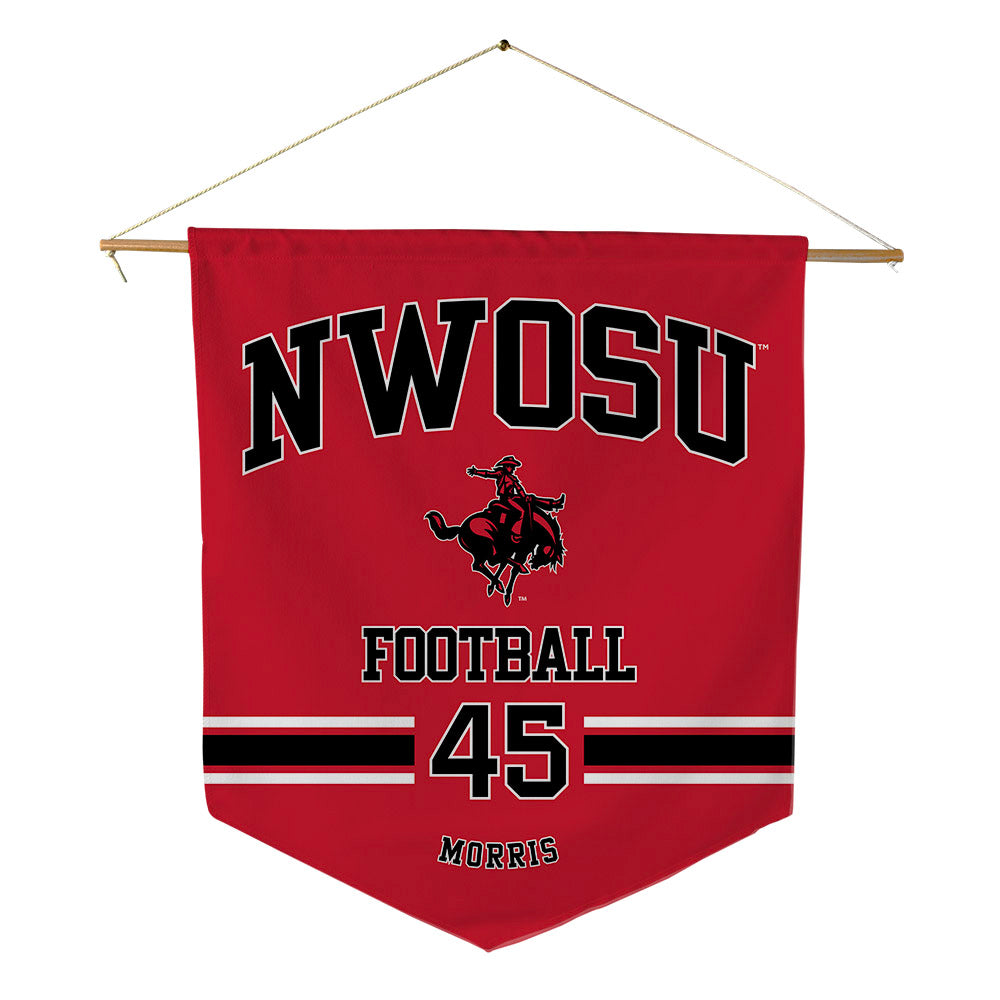 NWOSU - NCAA Football : Carter Morris - Pennant - 18" x 21"-0