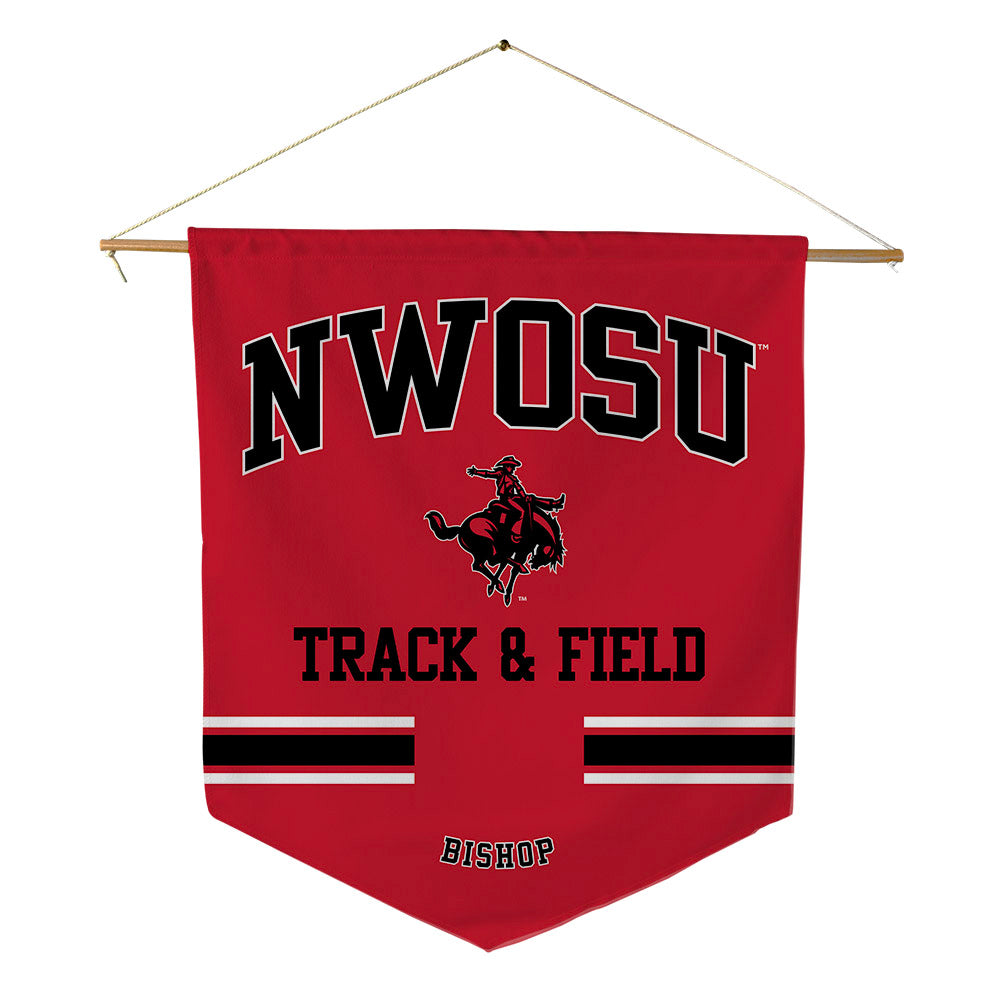 NWOSU - NCAA Men's Track & Field : Tyrese Bishop - Pennant - 18" x 21"-0
