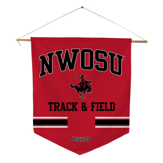 NWOSU - NCAA Men's Track & Field : Tyrese Bishop - Pennant - 18" x 21"-0