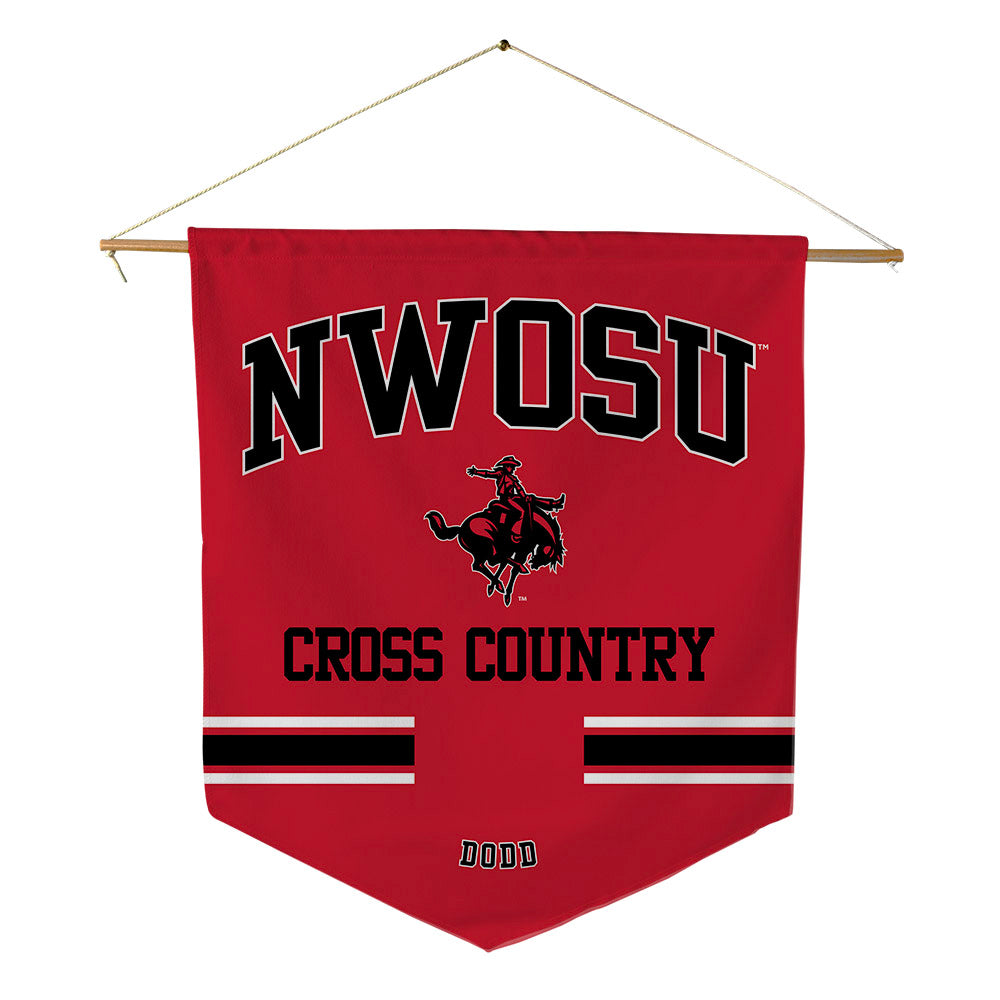 NWOSU - NCAA Women's Cross Country : Emma Dodd - Pennant - 18" x 21"-0