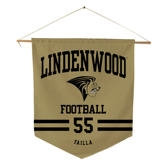 Lindenwood - NCAA Football : Tony Failla - Pennant - 18" x 21"-0