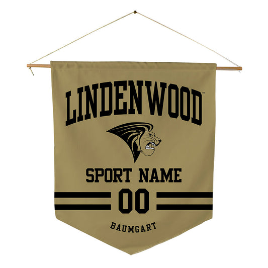 Lindenwood - NCAA Football : Andrew Baumgart - Pennant - 18" x 21"-0