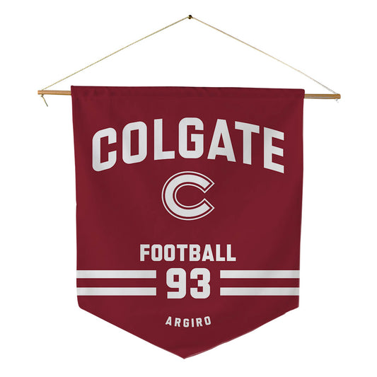Colgate - NCAA Football : Grant Argiro - Pennant - 18" x 21"-0