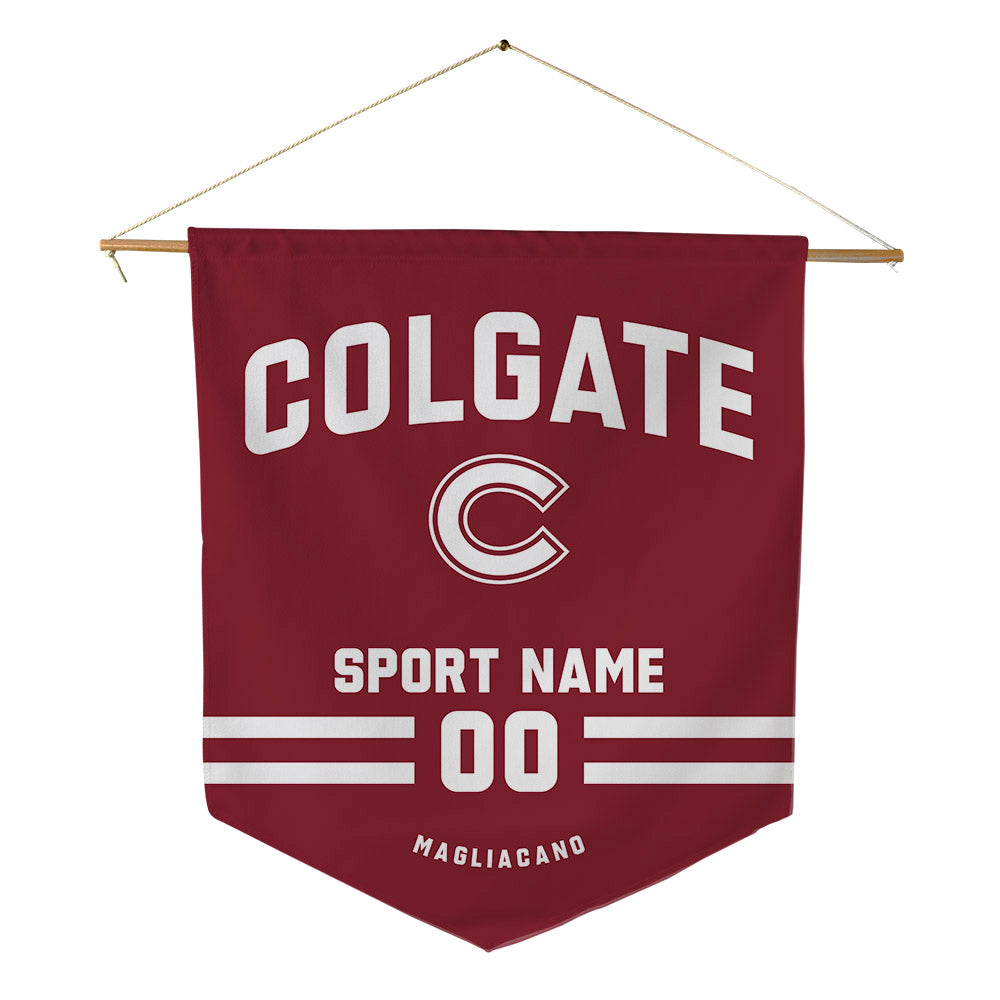 Colgate - NCAA Football : Christian Magliacano - Pennant - 18" x 21"-0