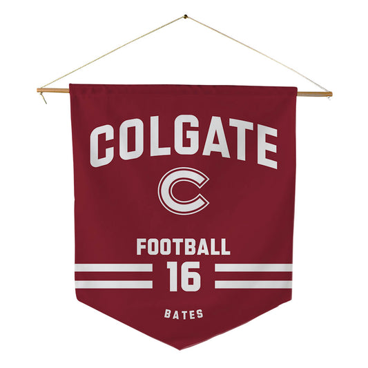 Colgate - NCAA Football : Ricky Bates - Pennant - 18" x 21"-0