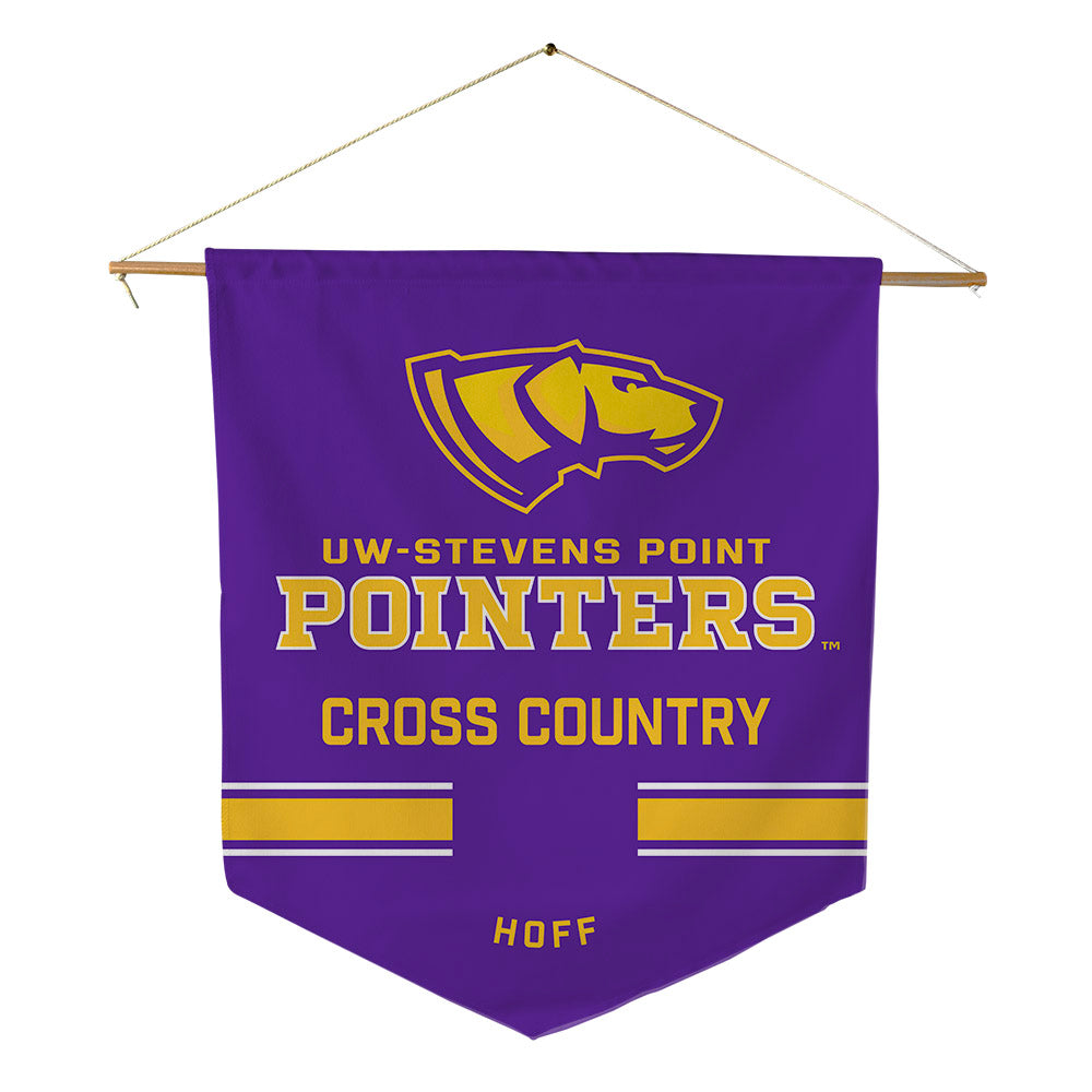 UWSP - NCAA Women's Cross Country : Brooklyn Hoff - Pennant - 18" x 21"-0