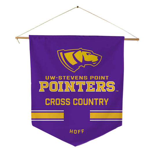 UWSP - NCAA Women's Cross Country : Brooklyn Hoff - Pennant - 18" x 21"-0
