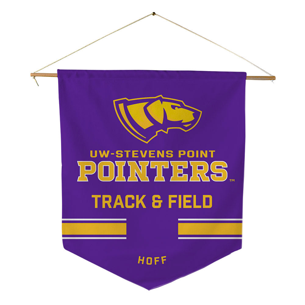 UWSP - NCAA Women's Track & Field : Brooklyn Hoff - Pennant - 18" x 21"-0