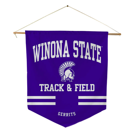 Winona - NCAA Women's Track & Field : Amber Gerrits - Pennant - 18" x 21"-0