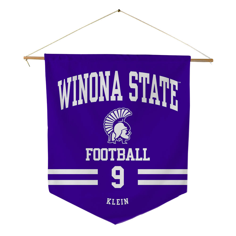 Winona - NCAA Football : Jamison Klein - Pennant - 18" x 21"-0