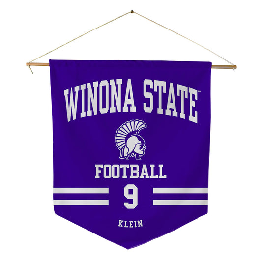Winona - NCAA Football : Jamison Klein - Pennant - 18" x 21"-0