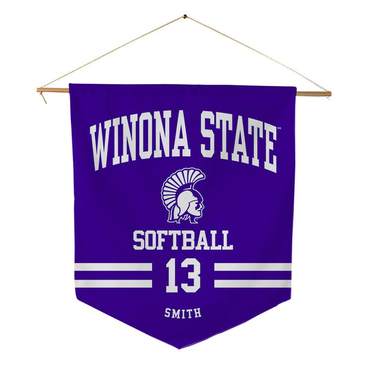 Winona - NCAA Softball : Ava Smith - Pennant - 18" x 21"-0