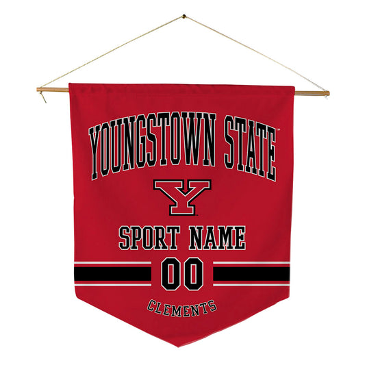 Youngstown State - NCAA Football : Darius Clements - Pennant - 18" x 21"-0
