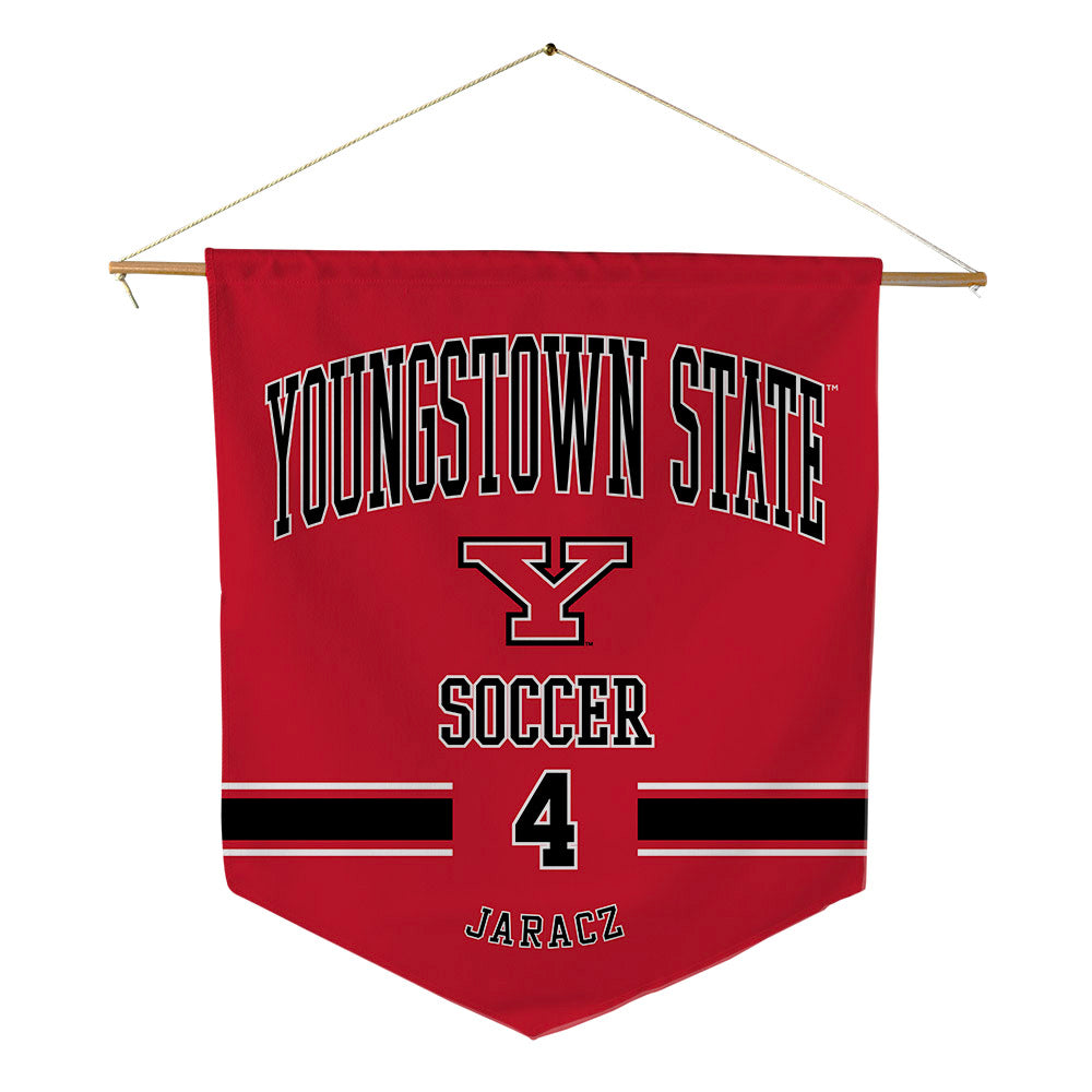 Youngstown State - NCAA Women's Soccer : Mara Jaracz - Pennant - 18" x 21"-0