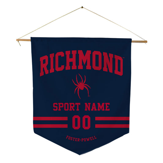 Richmond - NCAA Football : Aziz Foster-Powell - Pennant - 18" x 21"-0