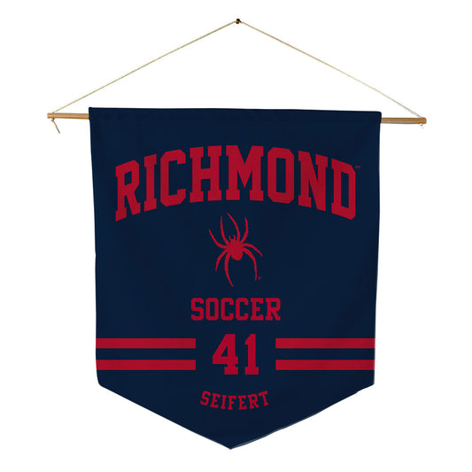 Richmond - NCAA Women's Soccer : Isabel Seifert - Pennant - 18" x 21"-0